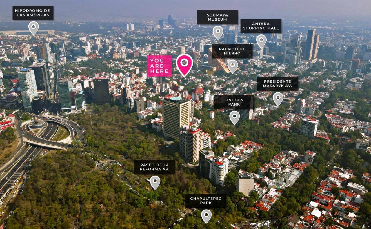 Uliv Parque Lincoln Διαμέρισμα Μεξικό Εξωτερικό φωτογραφία